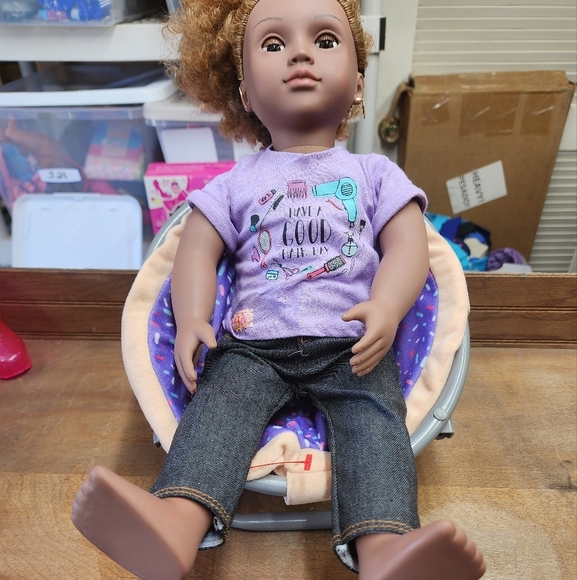 18in doll chair - Picture 2 of 3